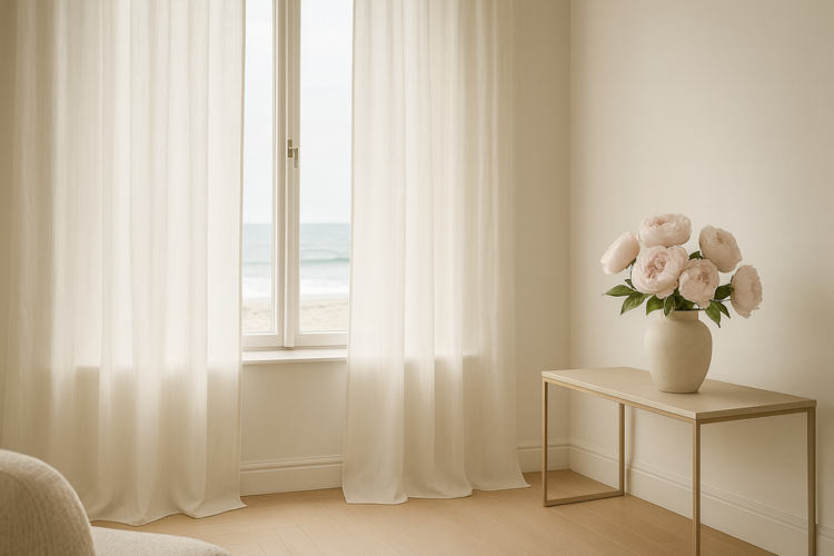 Rideaux & Voilages panneaux Collection de linge de maison FEBRONIE