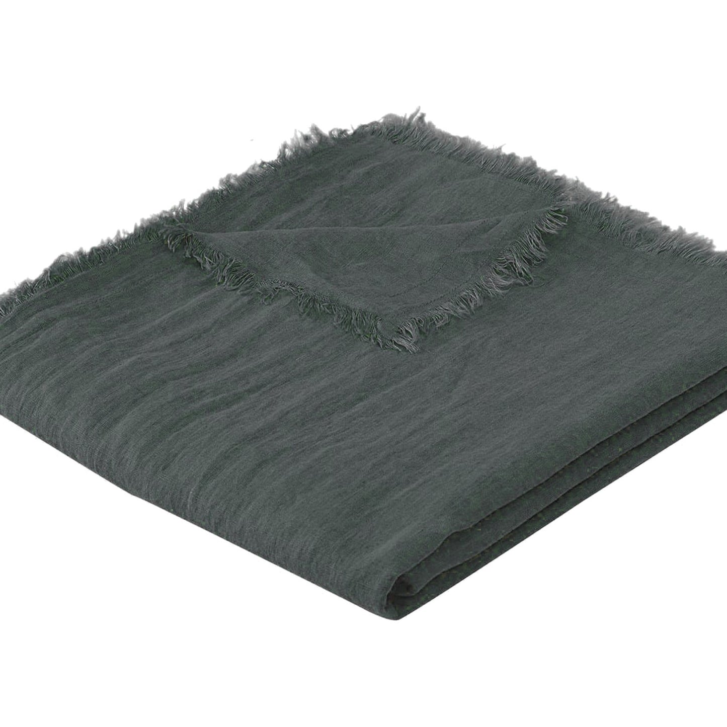 HORTENSE washed linen bedspread 180x260