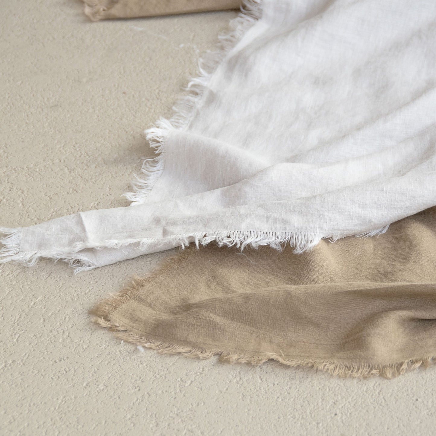 HORTENSE washed linen bedspread 180x260