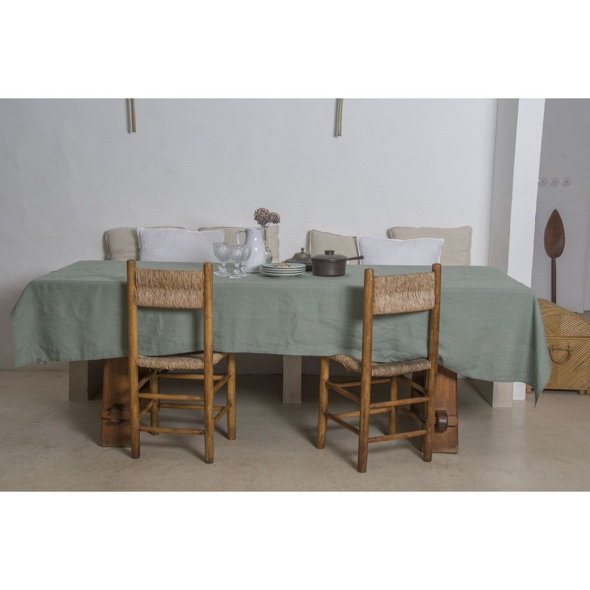 Nappe lin lavé HORTENSE 150x250 - febronie.com