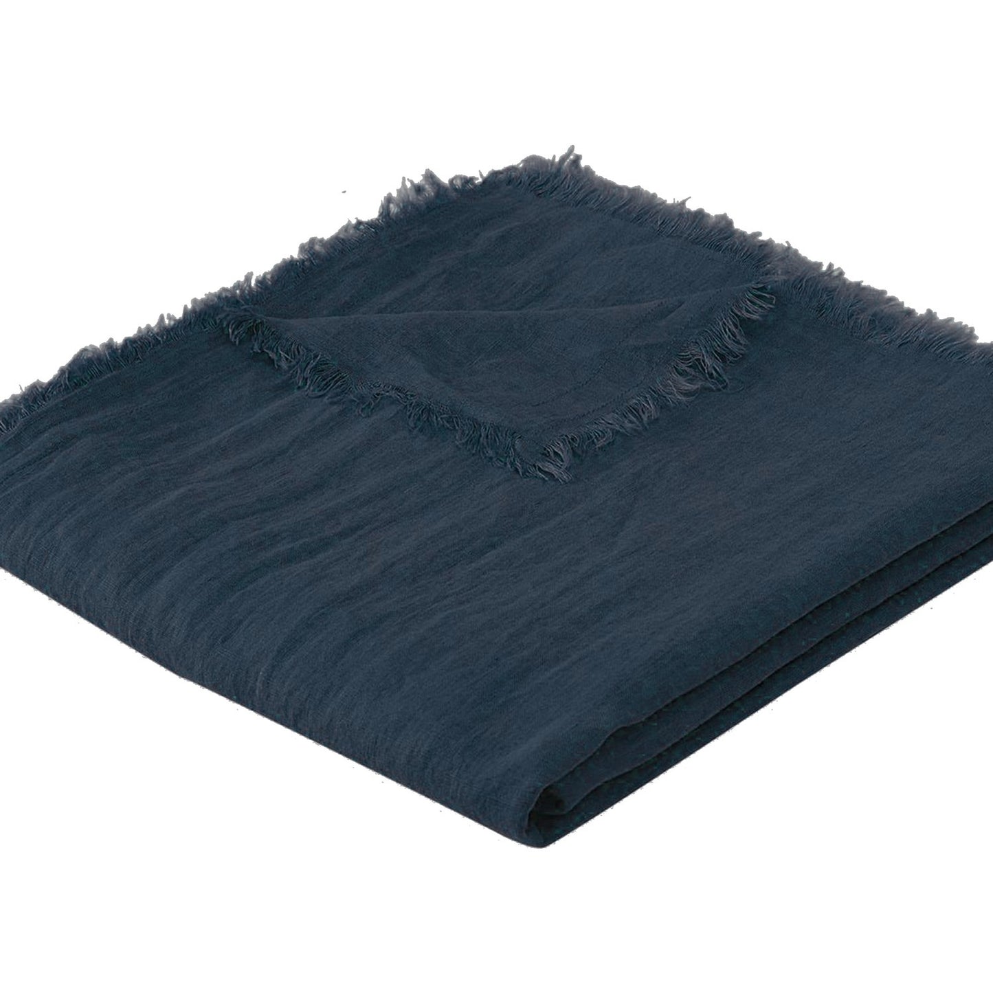 HORTENSE washed linen bedspread 180x260
