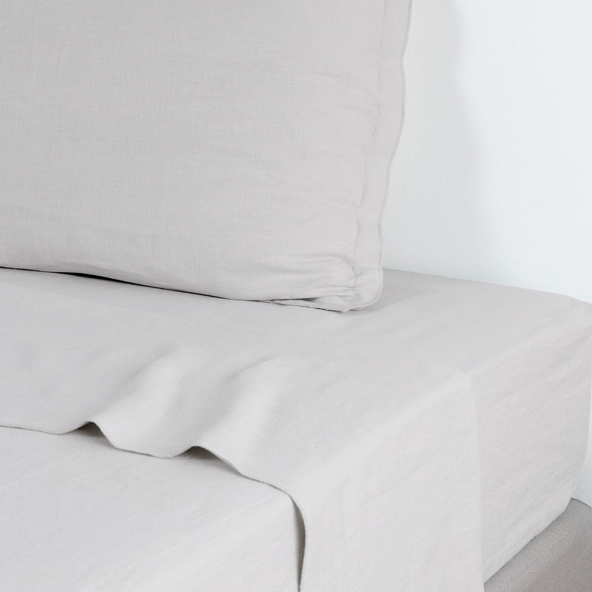 Drap plat lin lavé HORTENSE 240x300 - febronie.com