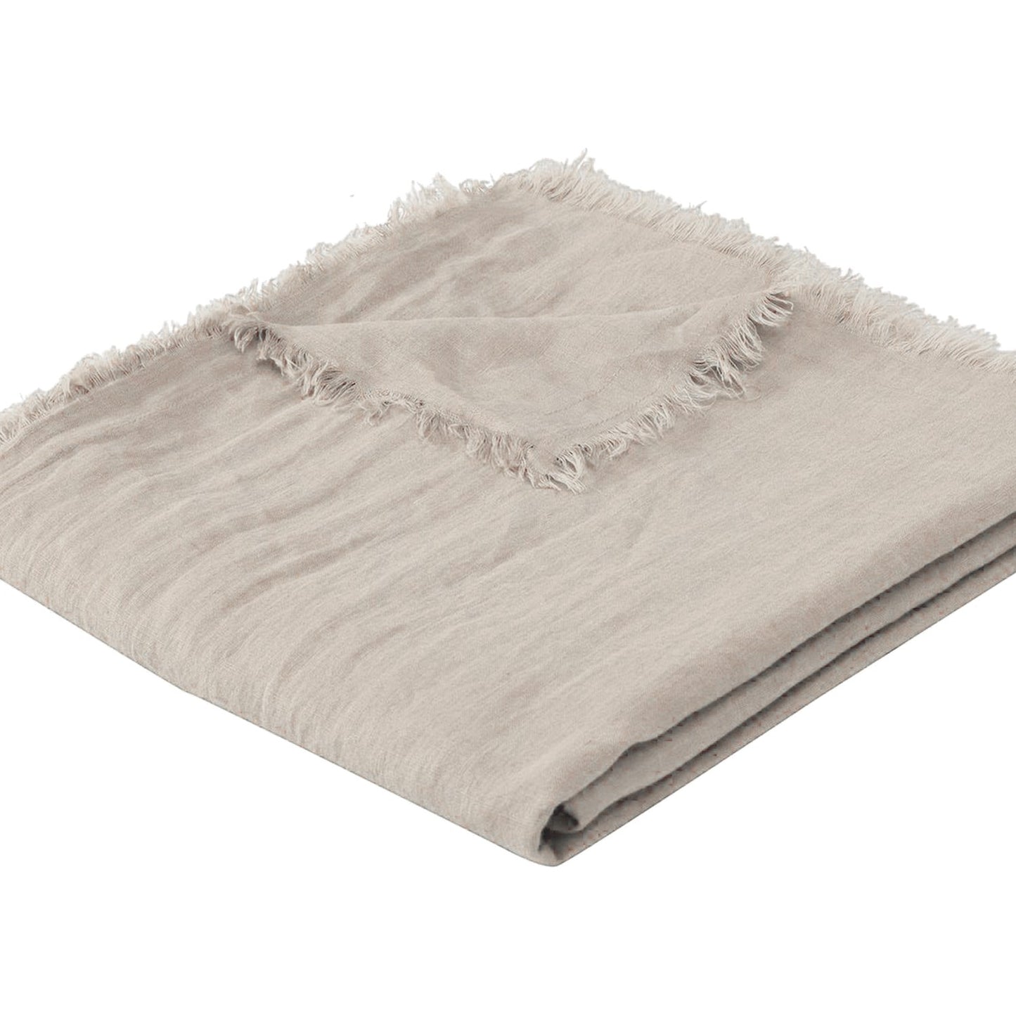 HORTENSE washed linen bedspread 180x260