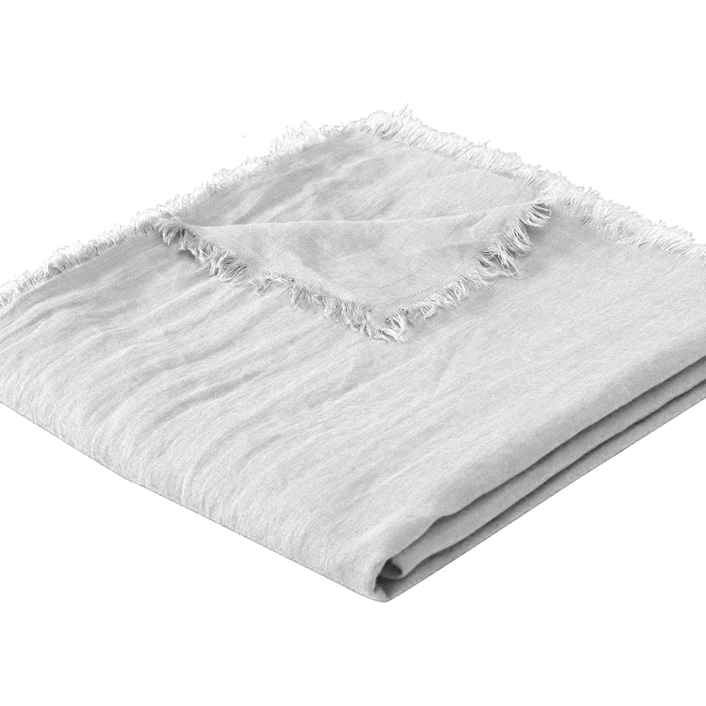 HORTENSE washed linen bedspread 180x260