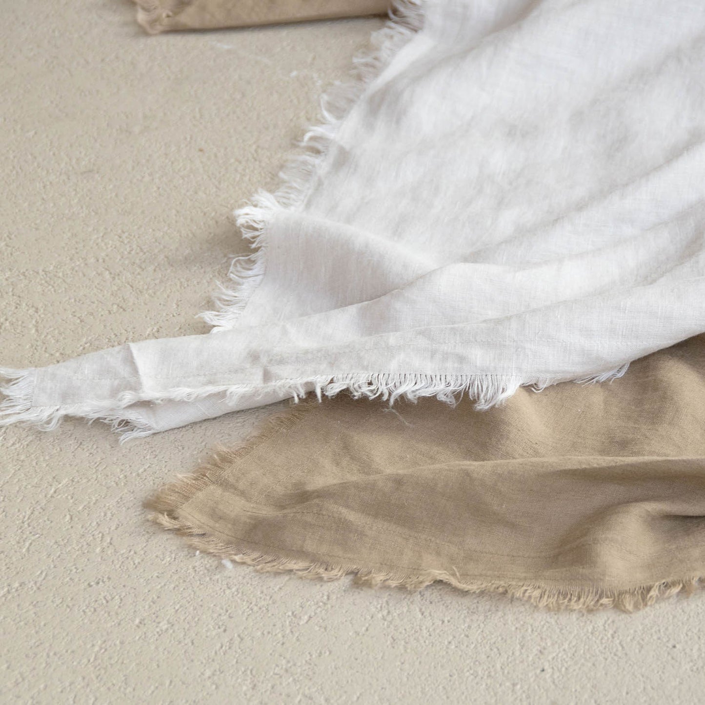 HORTENSE washed linen bedspread 180x260