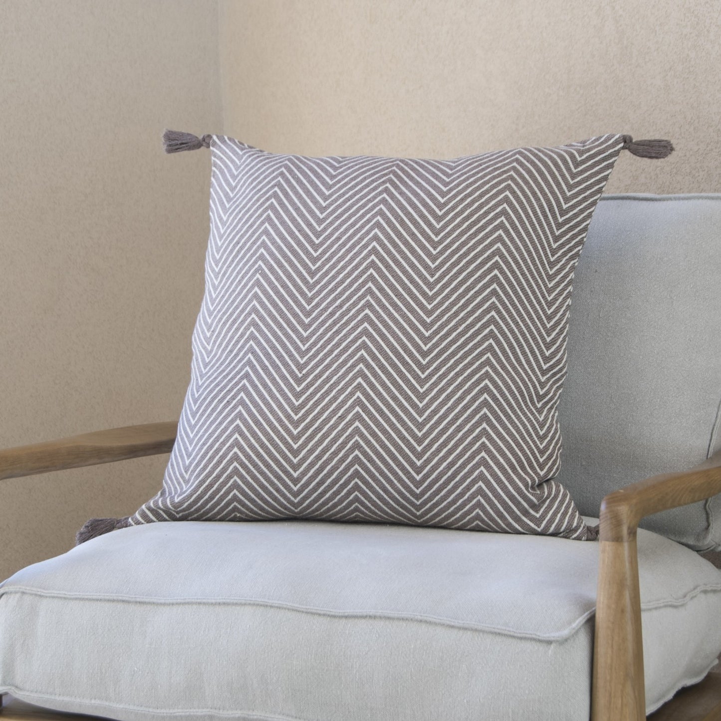 Cotton cushion cover 50x50 AMSTERDAM