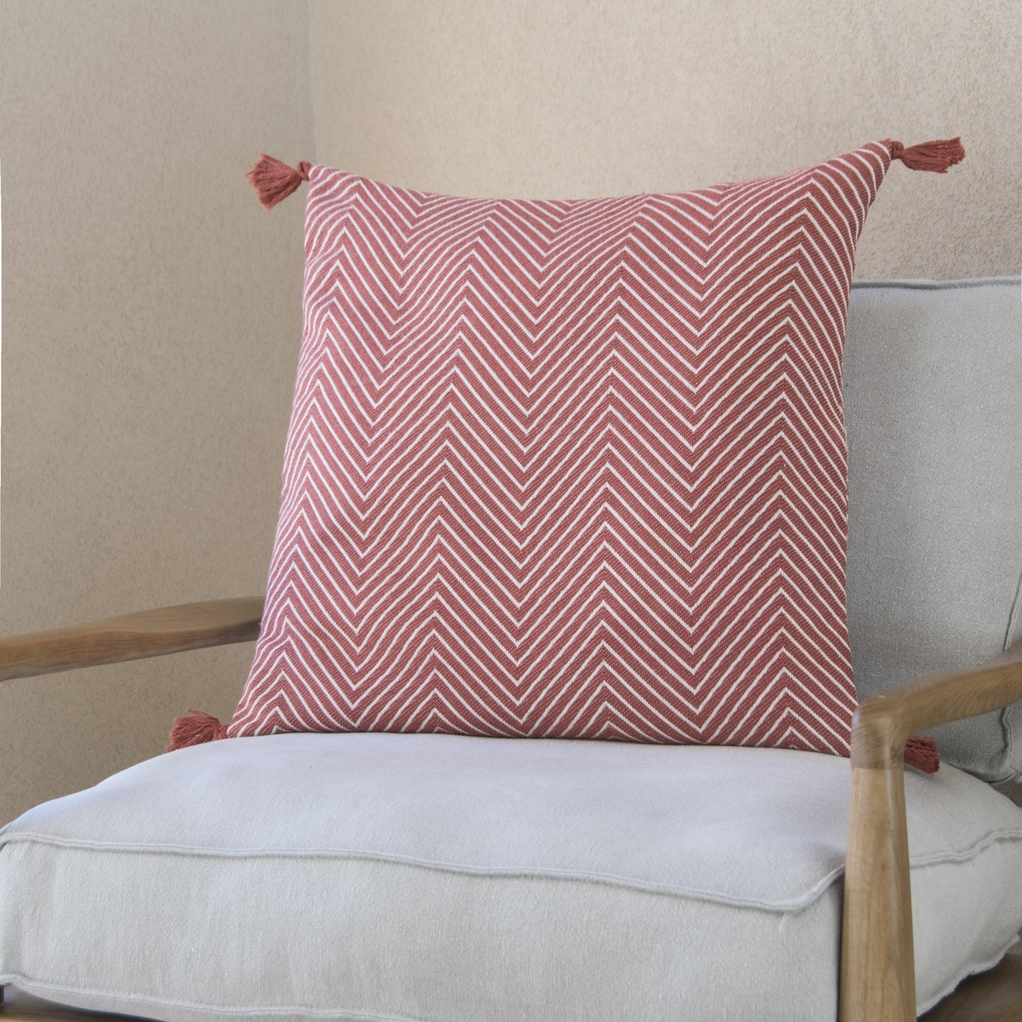 Cotton cushion cover 50x50 AMSTERDAM