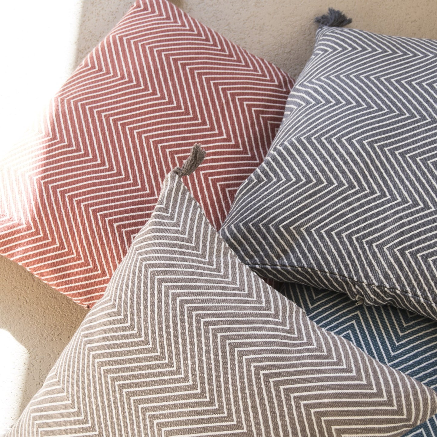 Cotton cushion cover 50x50 AMSTERDAM
