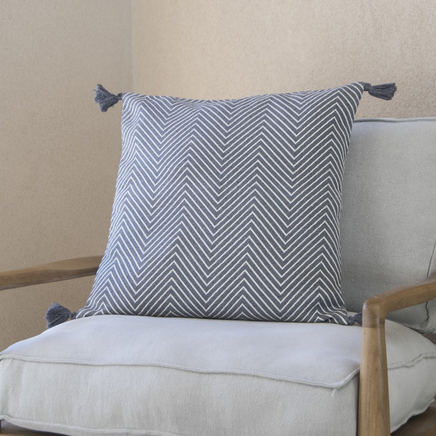 Cotton cushion cover 50x50 AMSTERDAM