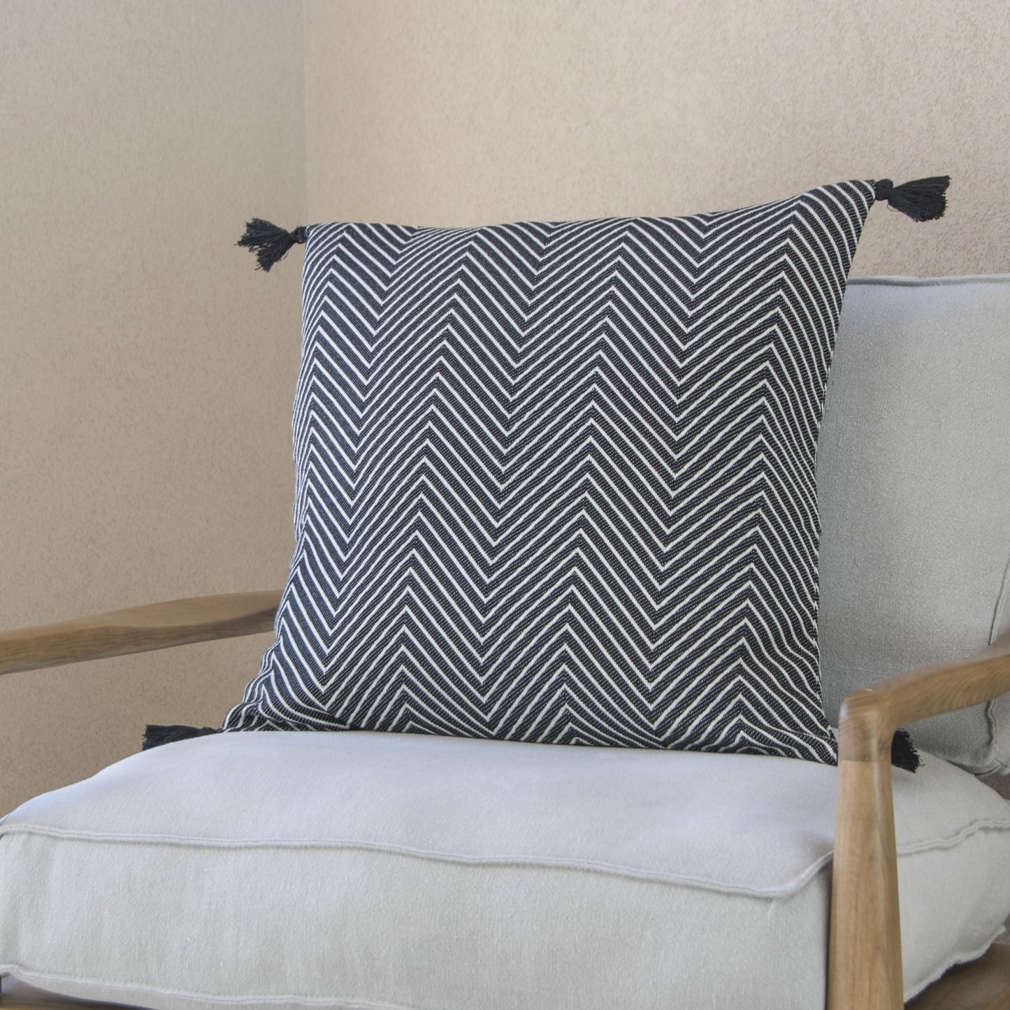 Cotton cushion cover 50x50 AMSTERDAM