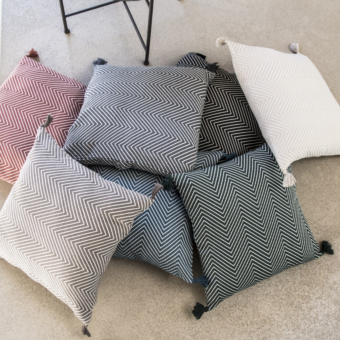 Cotton cushion cover 50x50 AMSTERDAM