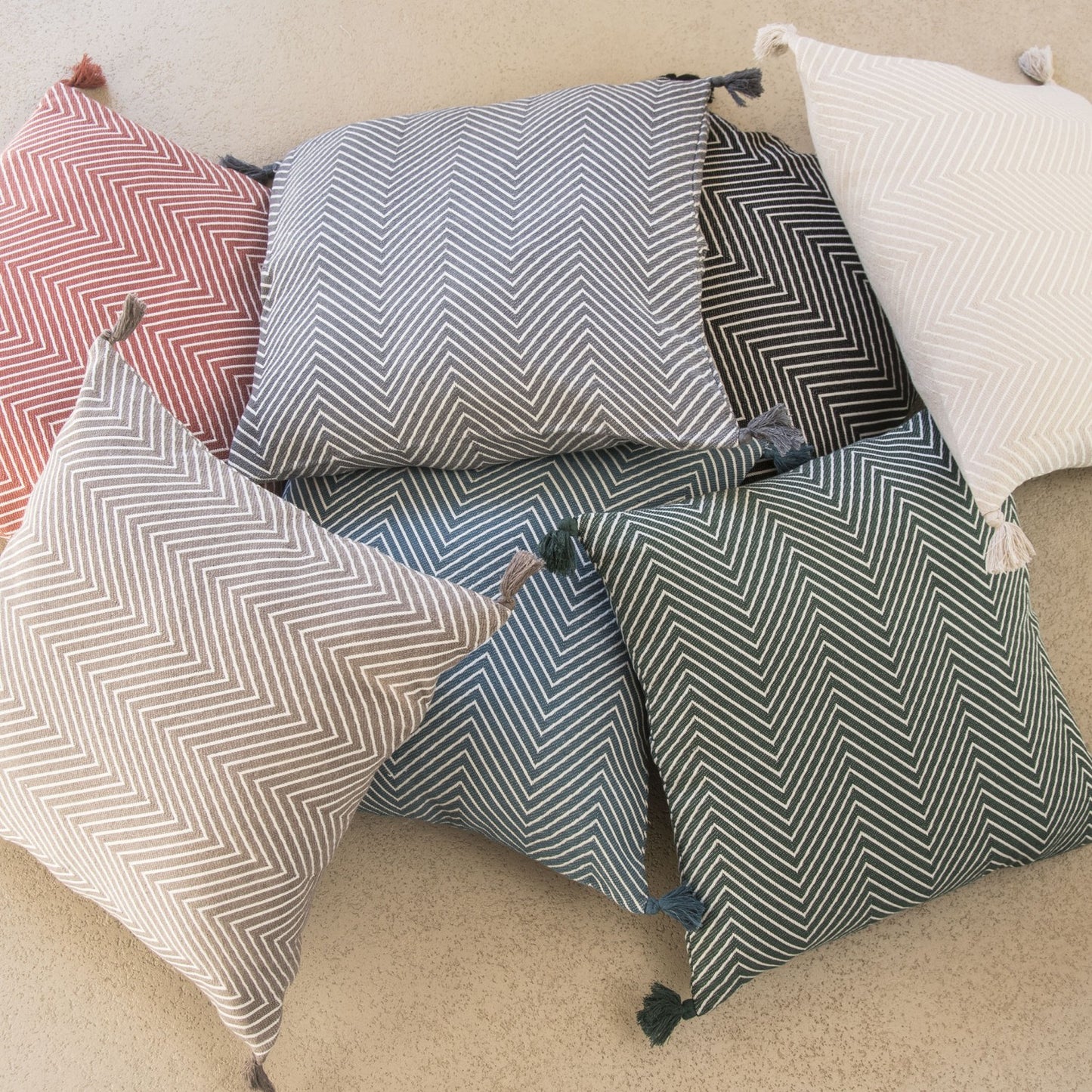 Cotton cushion cover 50x50 AMSTERDAM