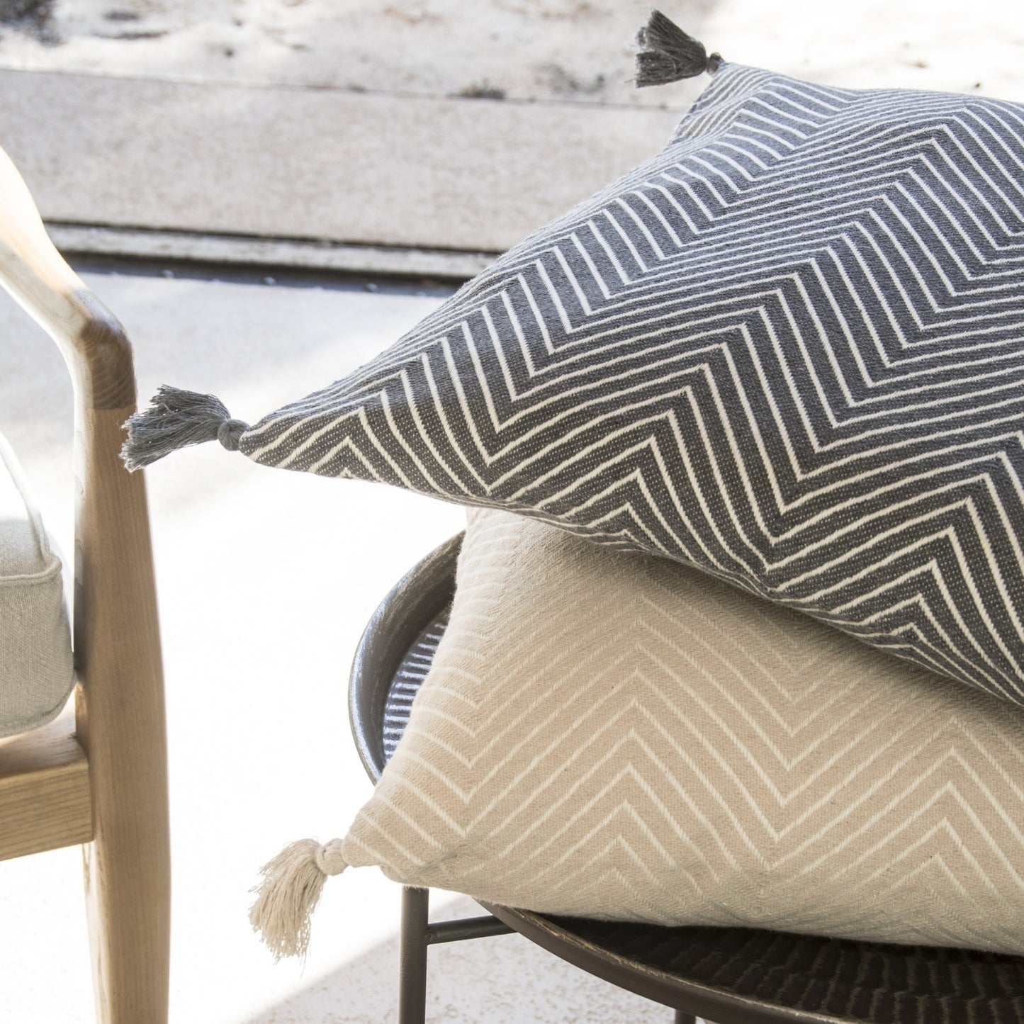 Cotton cushion cover 50x50 AMSTERDAM