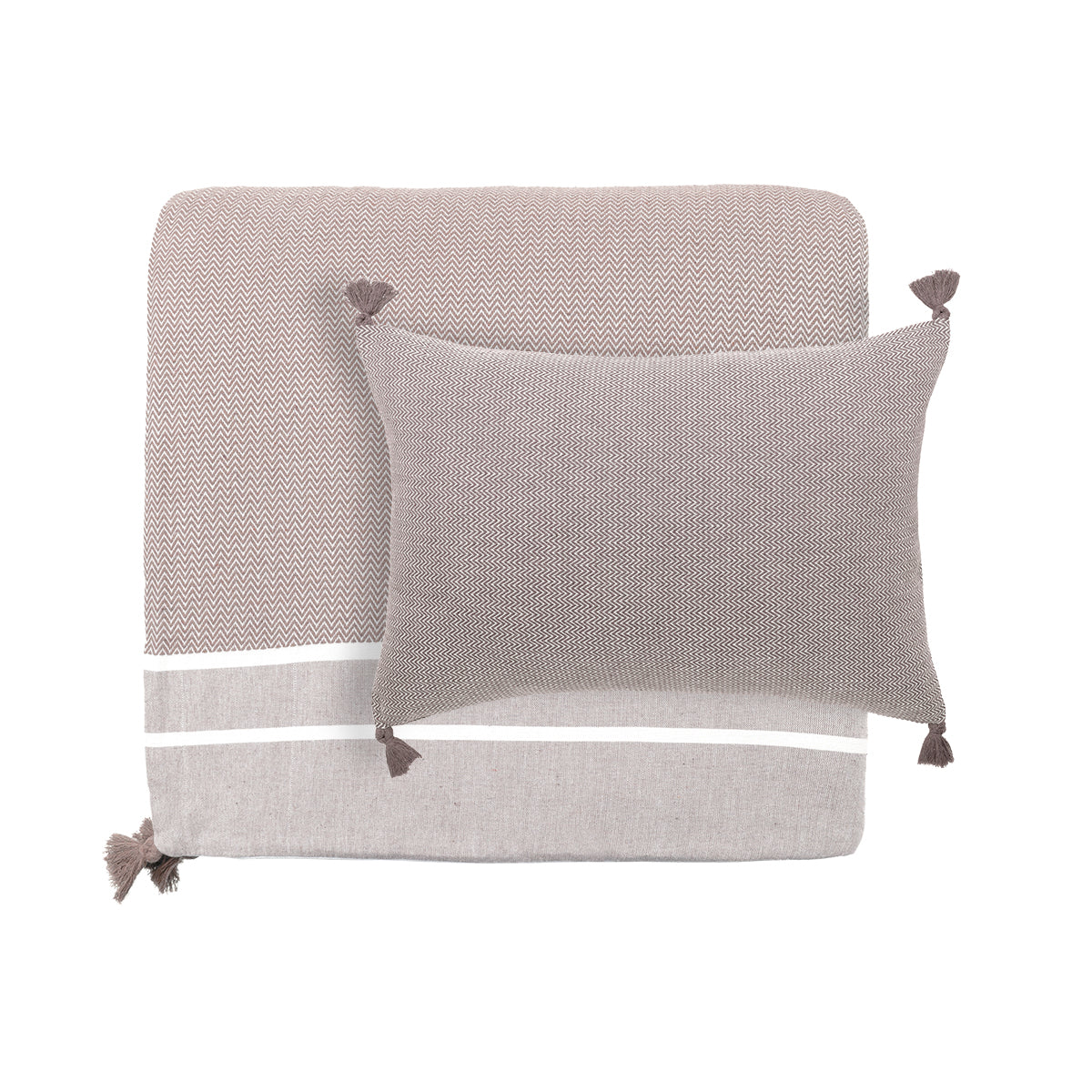 Housse de coussin coton 60x40 STOCKHOLM