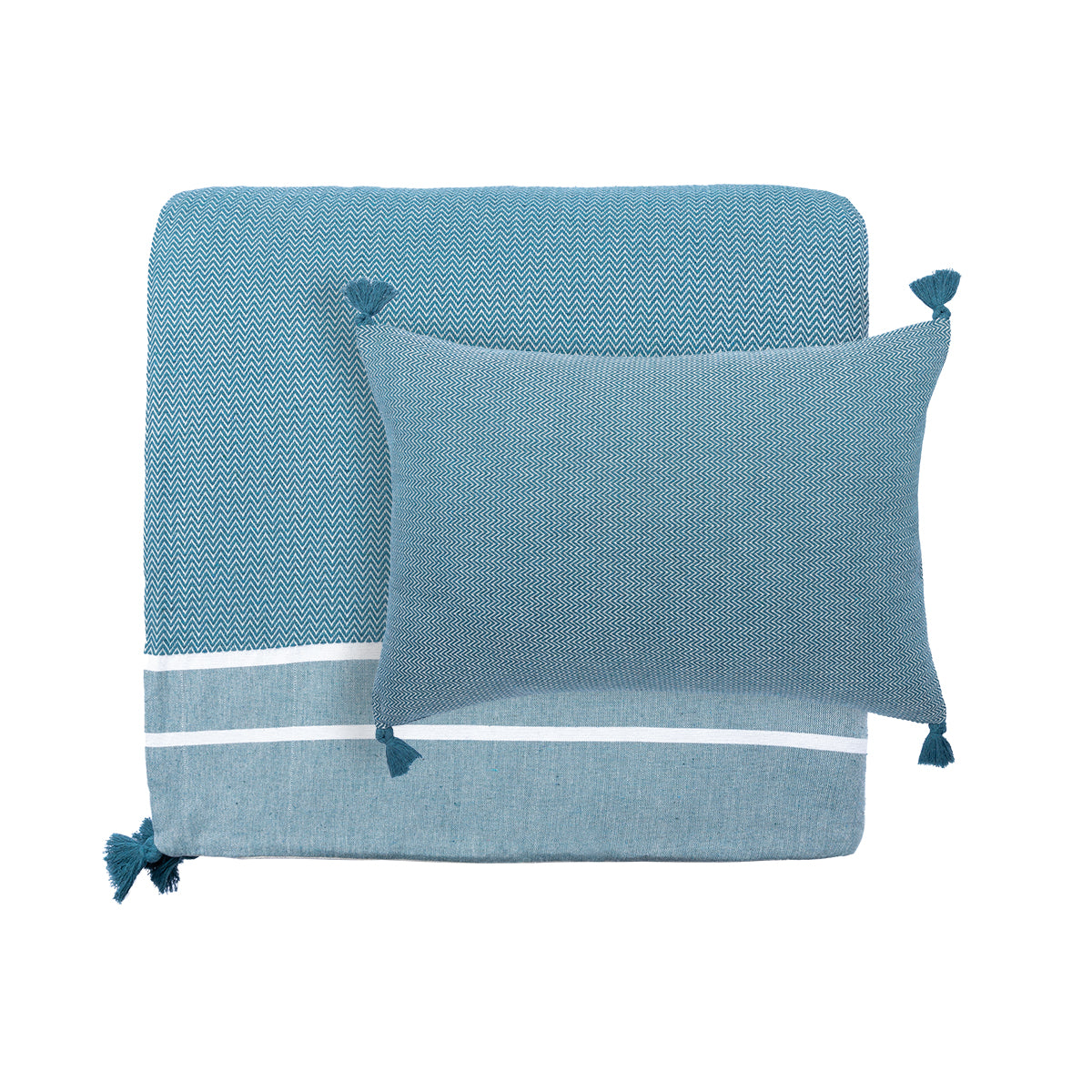 Housse de coussin coton 60x40 STOCKHOLM