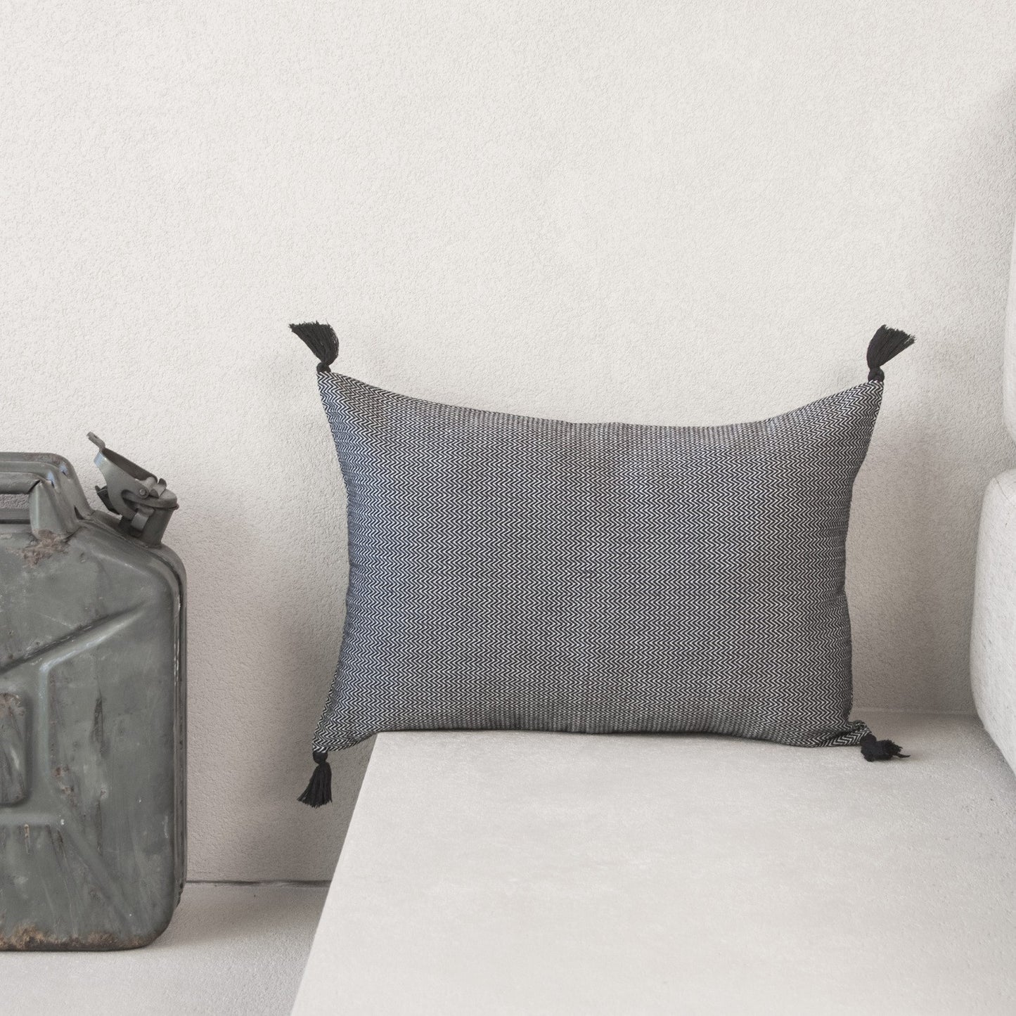 Housse de coussin coton 60x40 STOCKHOLM