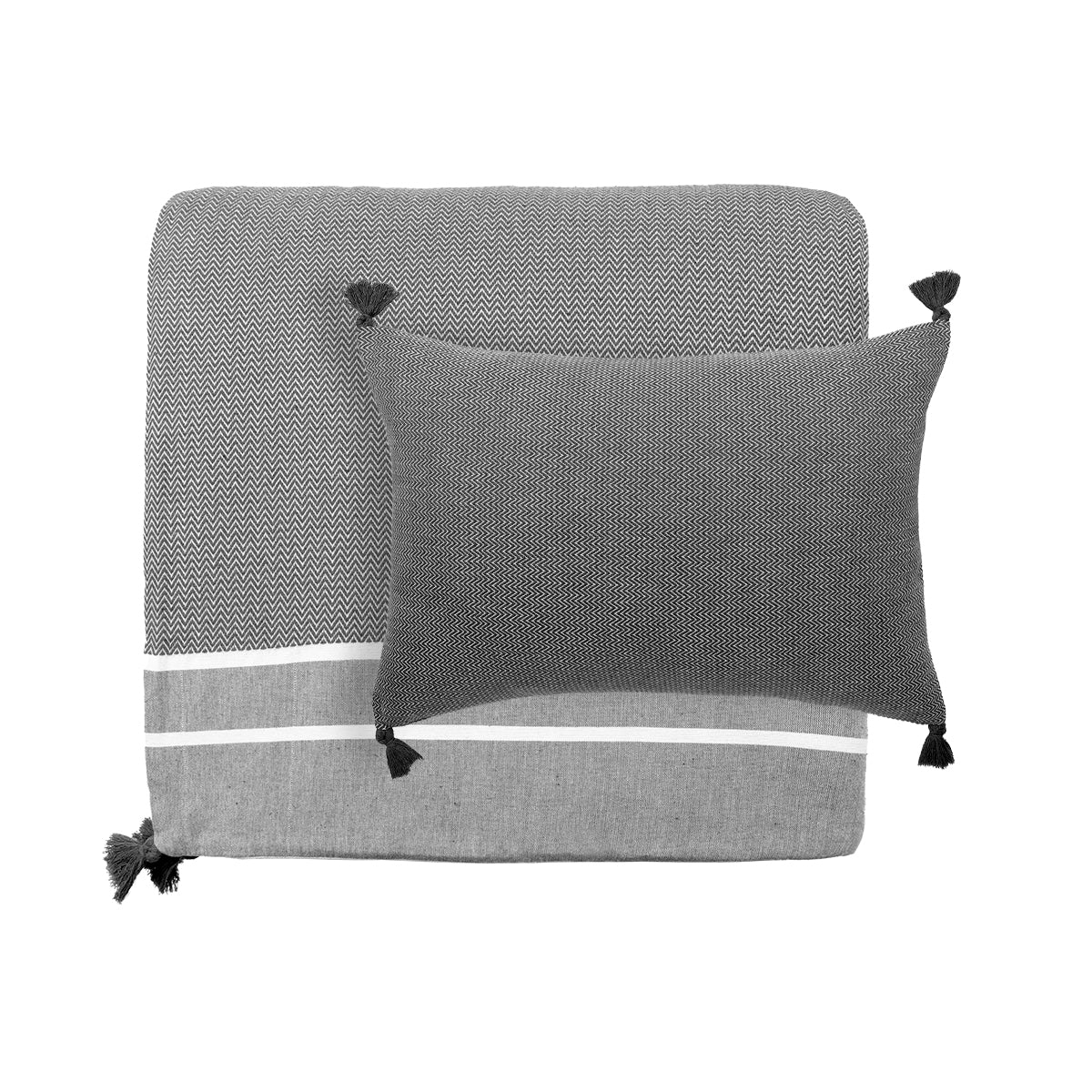 Housse de coussin coton 60x40 STOCKHOLM