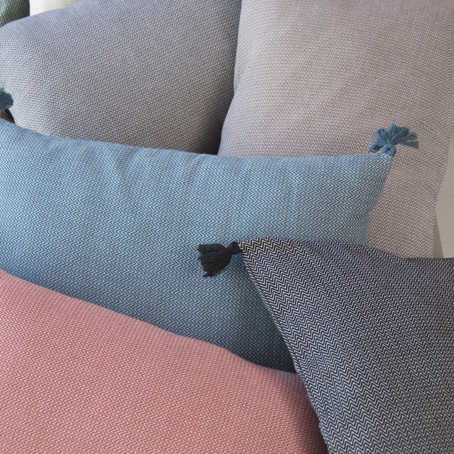 Housse de coussin coton 60x40 STOCKHOLM