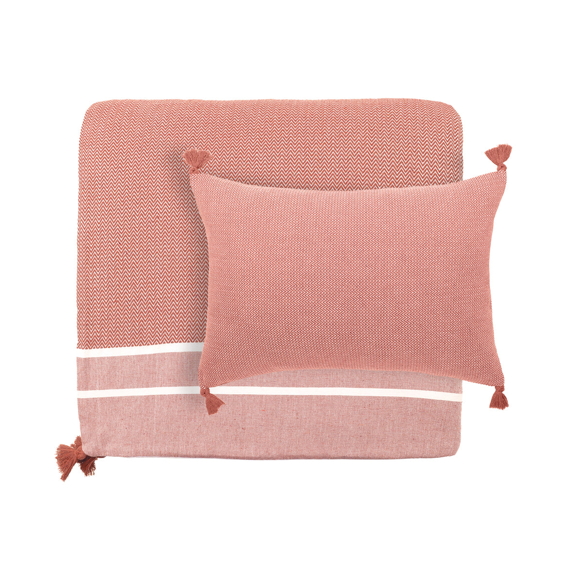 Housse de coussin coton 60x40 STOCKHOLM