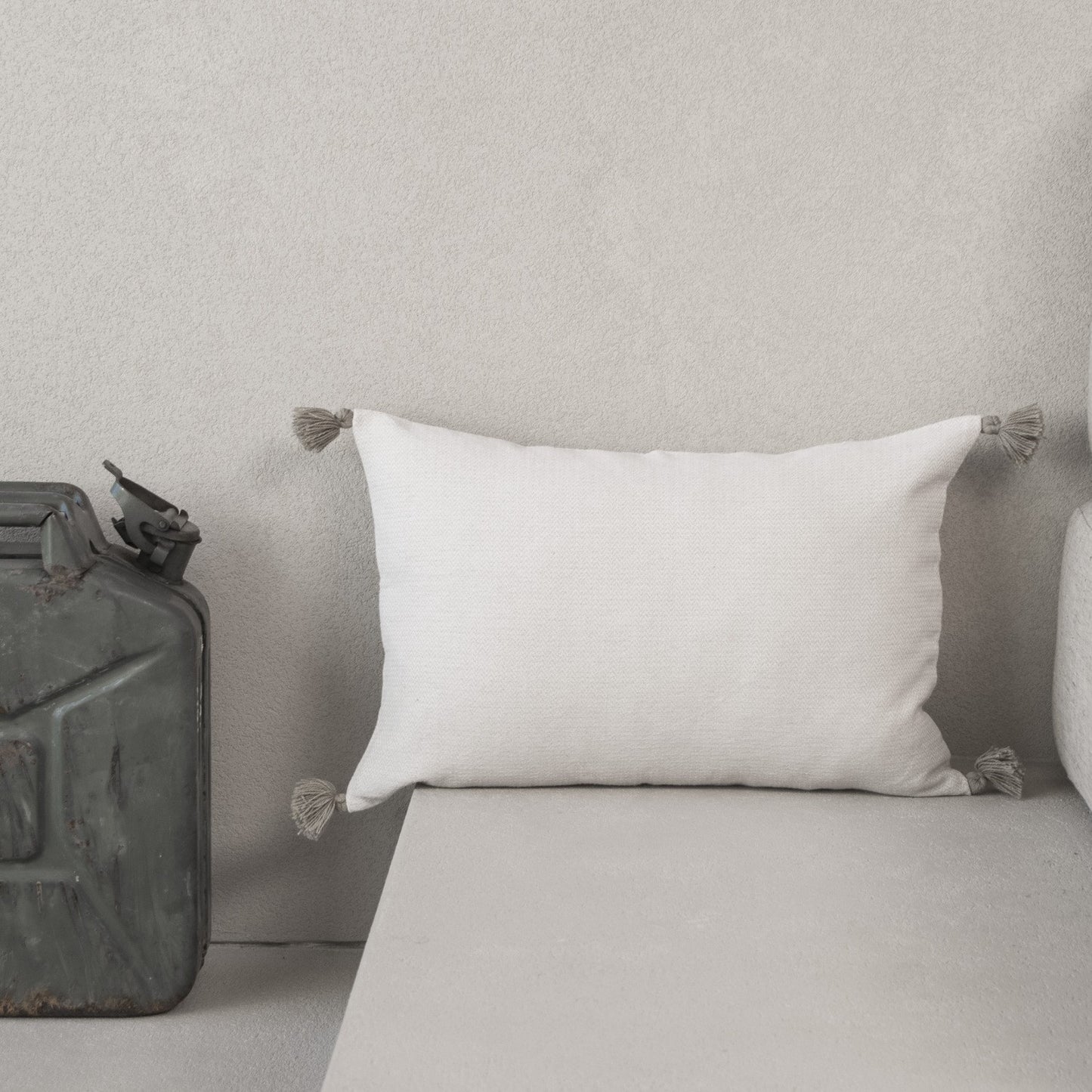 Housse de coussin coton 60x40 STOCKHOLM