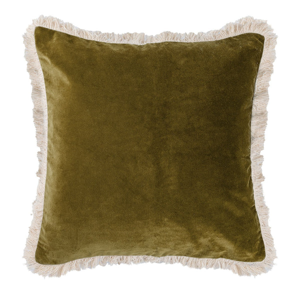 Housse de coussin velours de coton BUDAPEST 50x50