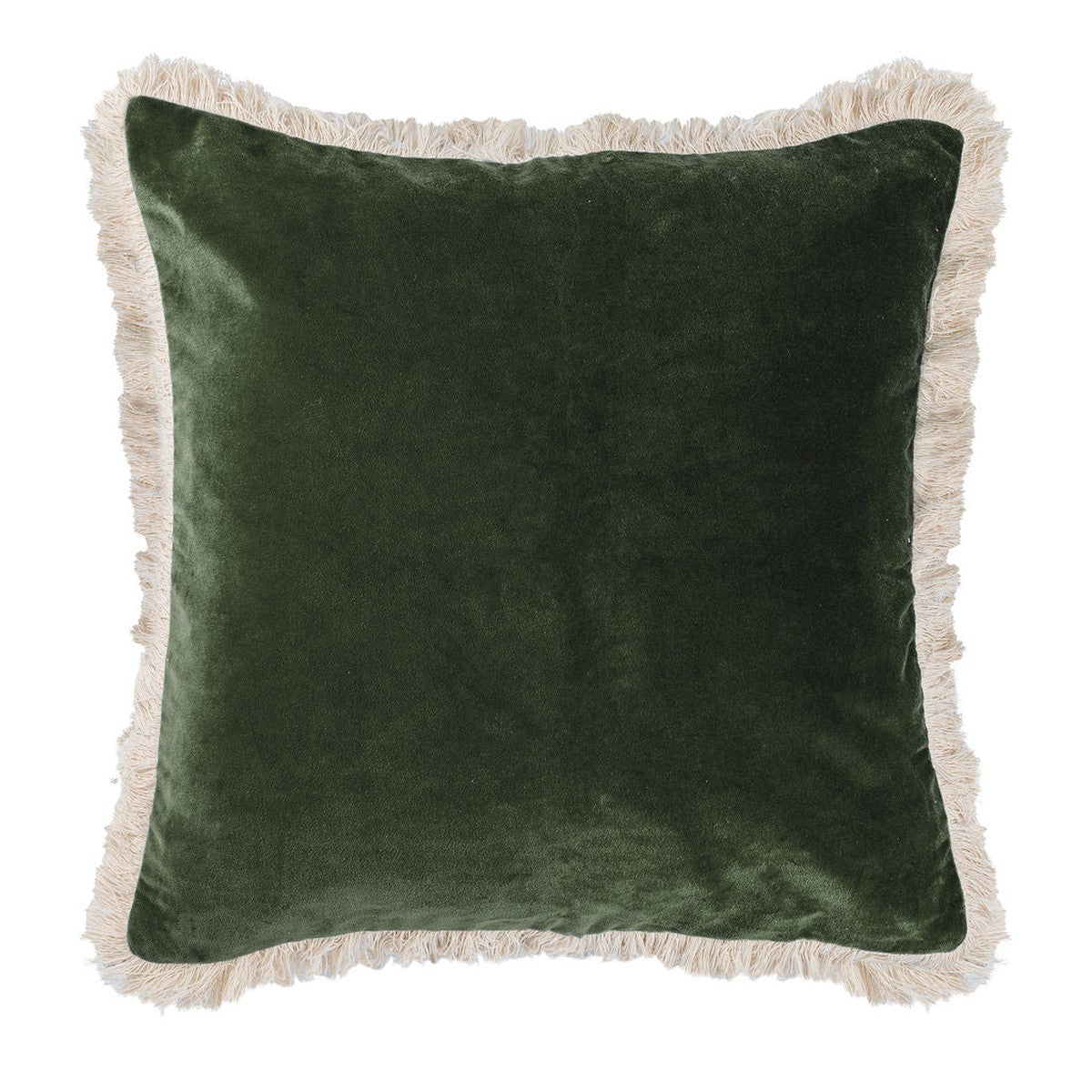 Housse de coussin velours de coton BUDAPEST 50x50 - febronie.com