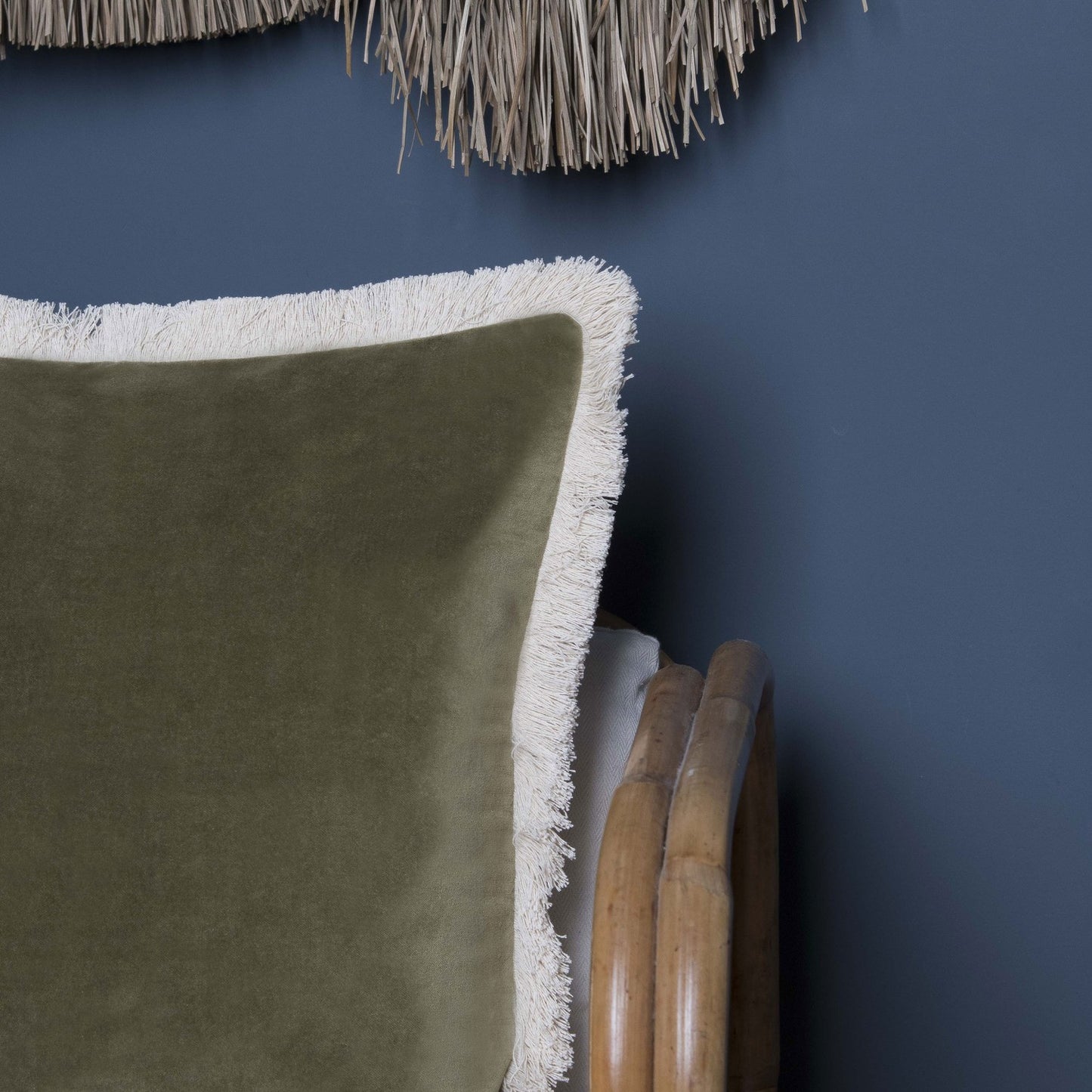 Cotton velvet cushion 50x50 ANDREA