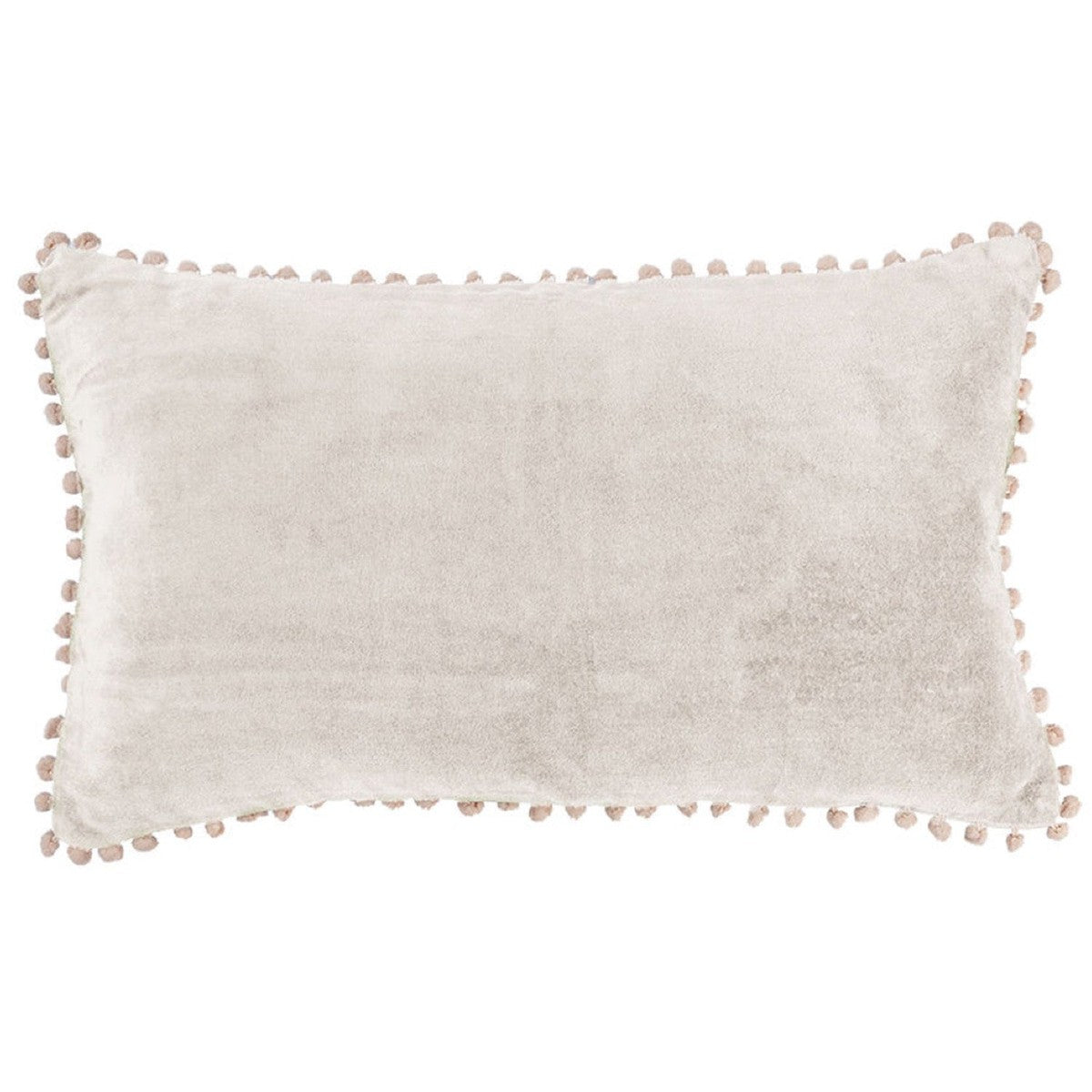 Housse de coussin velours de coton AVORIAZ 50x30