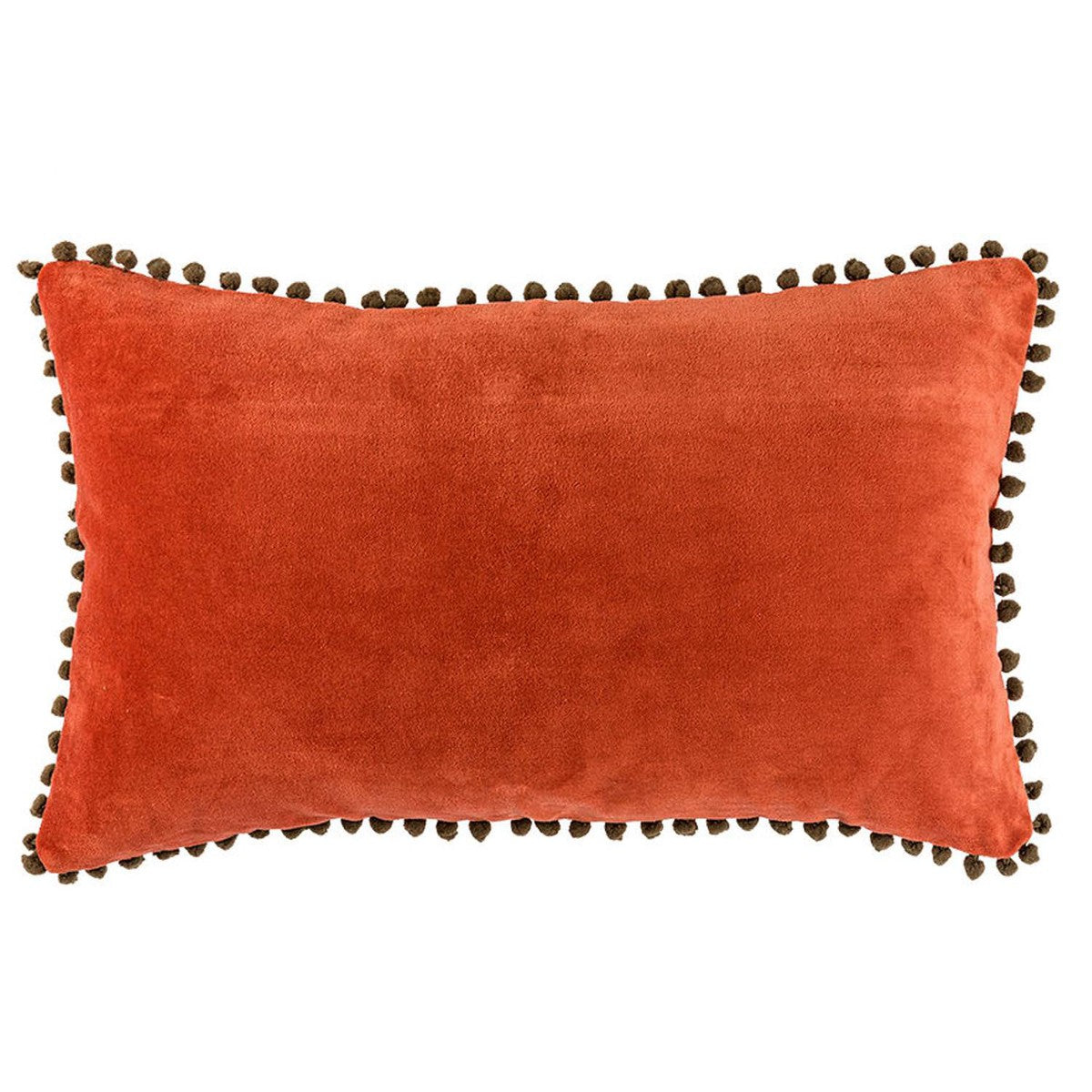 Housse de coussin velours de coton AVORIAZ 50x30