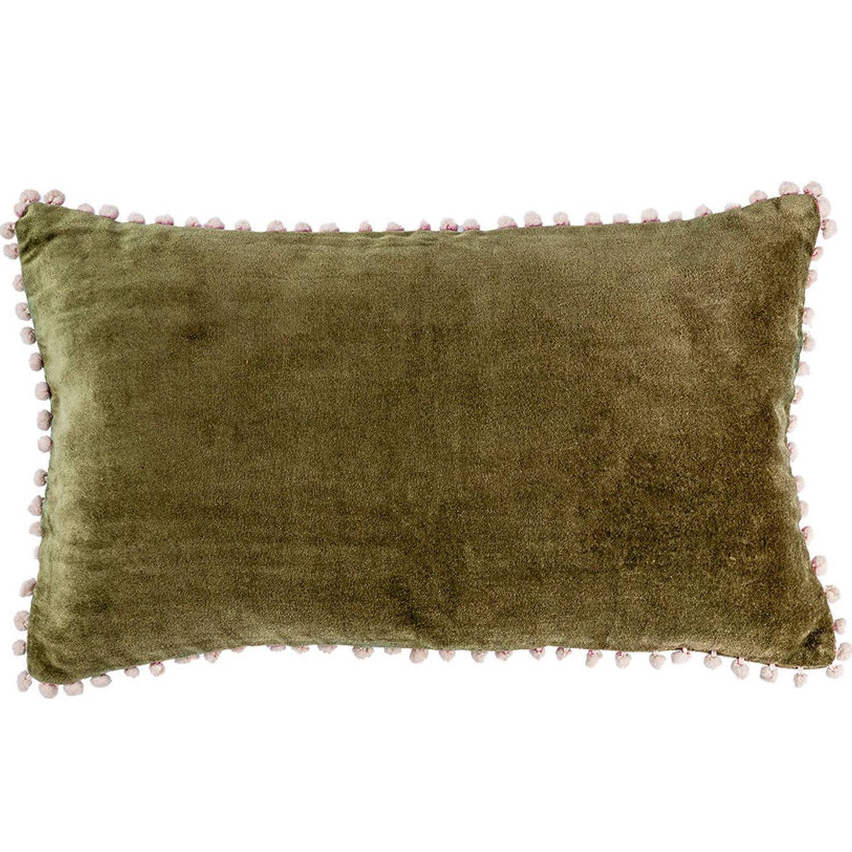 Housse de coussin velours de coton AVORIAZ 50x30