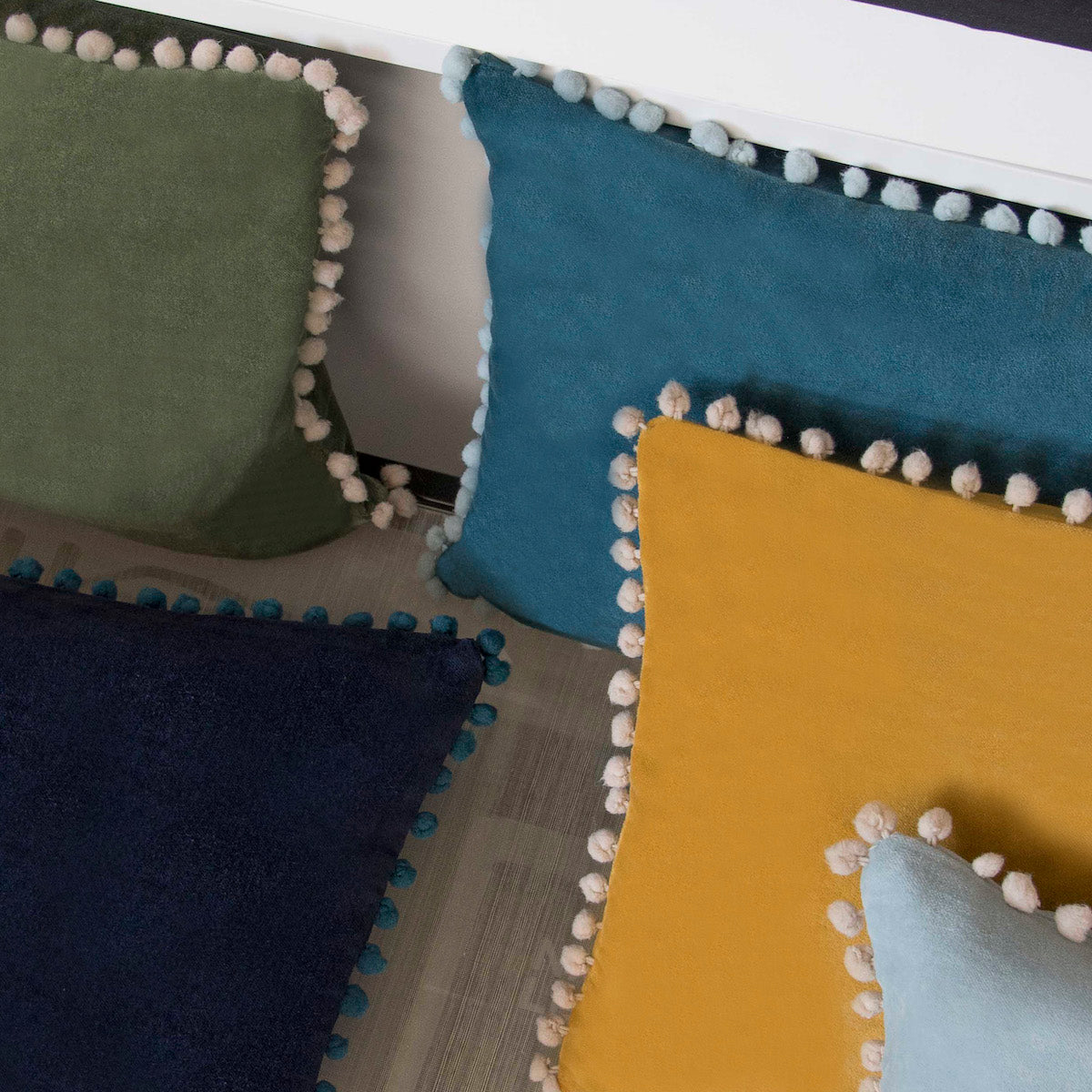 Coussin velours de coton 50x30 CLEO