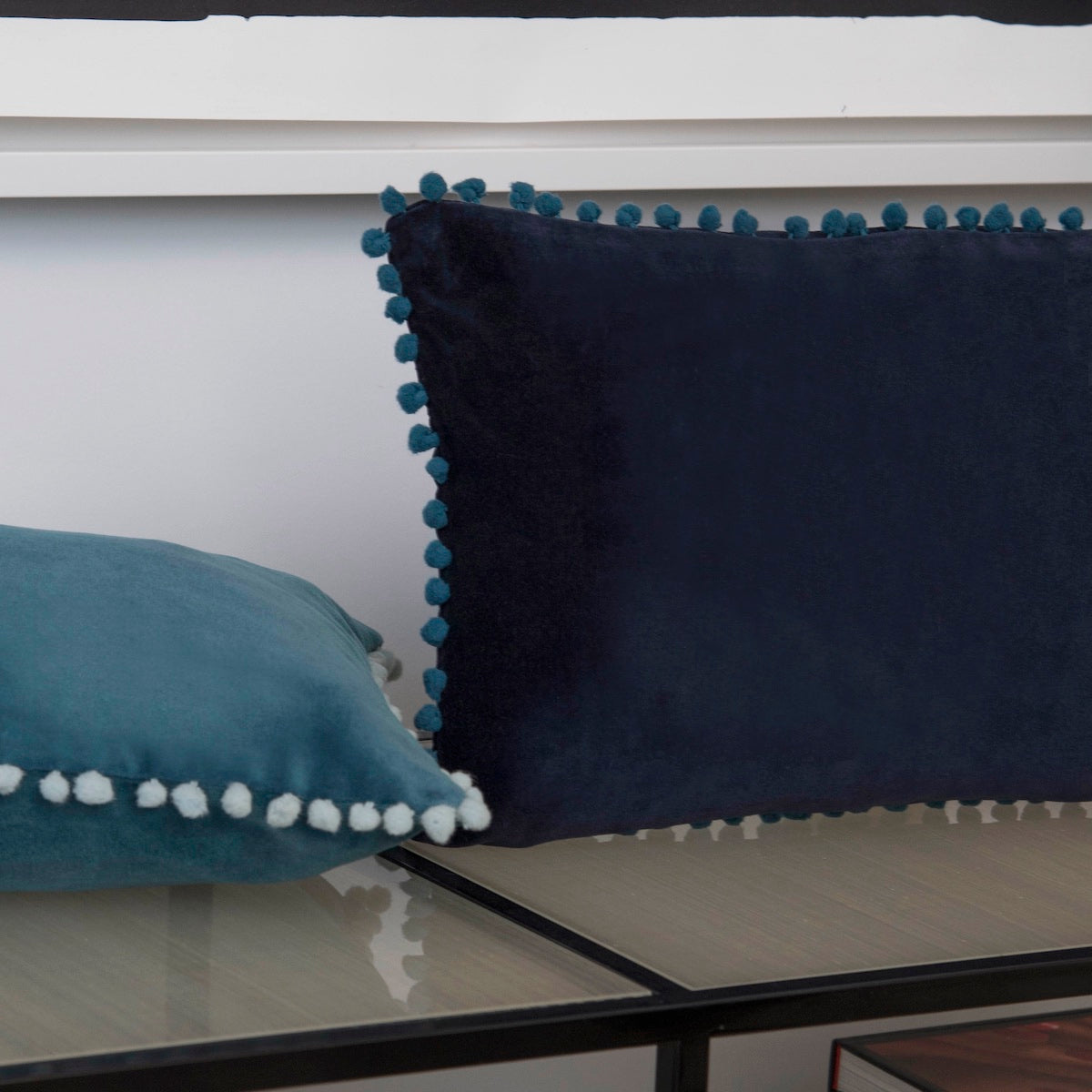 Coussin velours de coton 50x30 CLEO