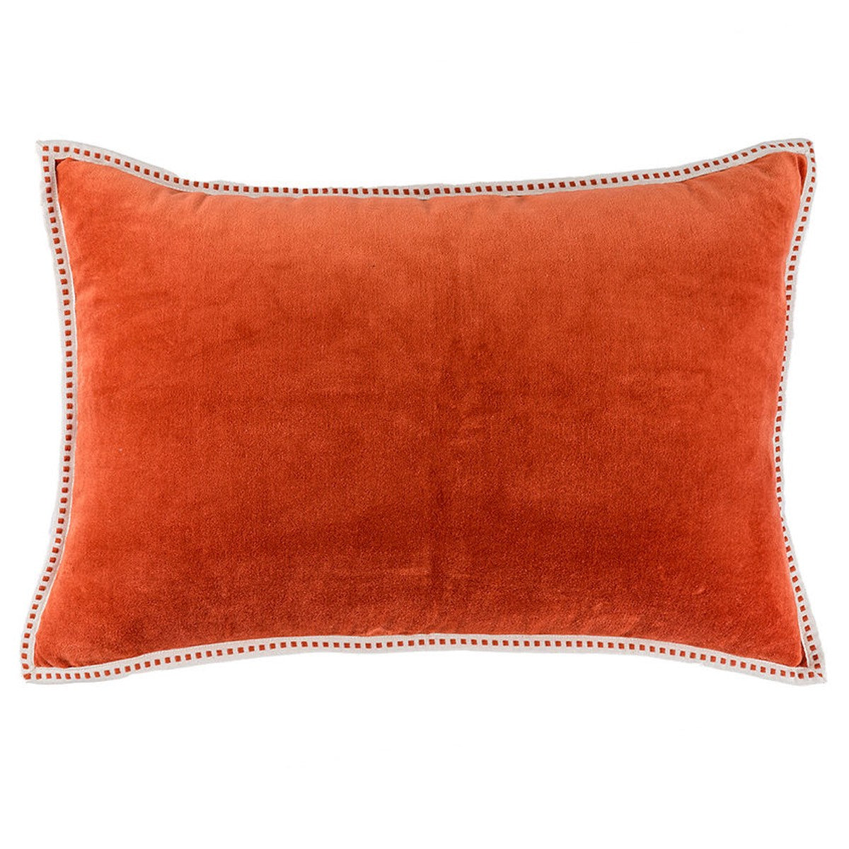 Housse de coussin velours de coton ERIN 60x40