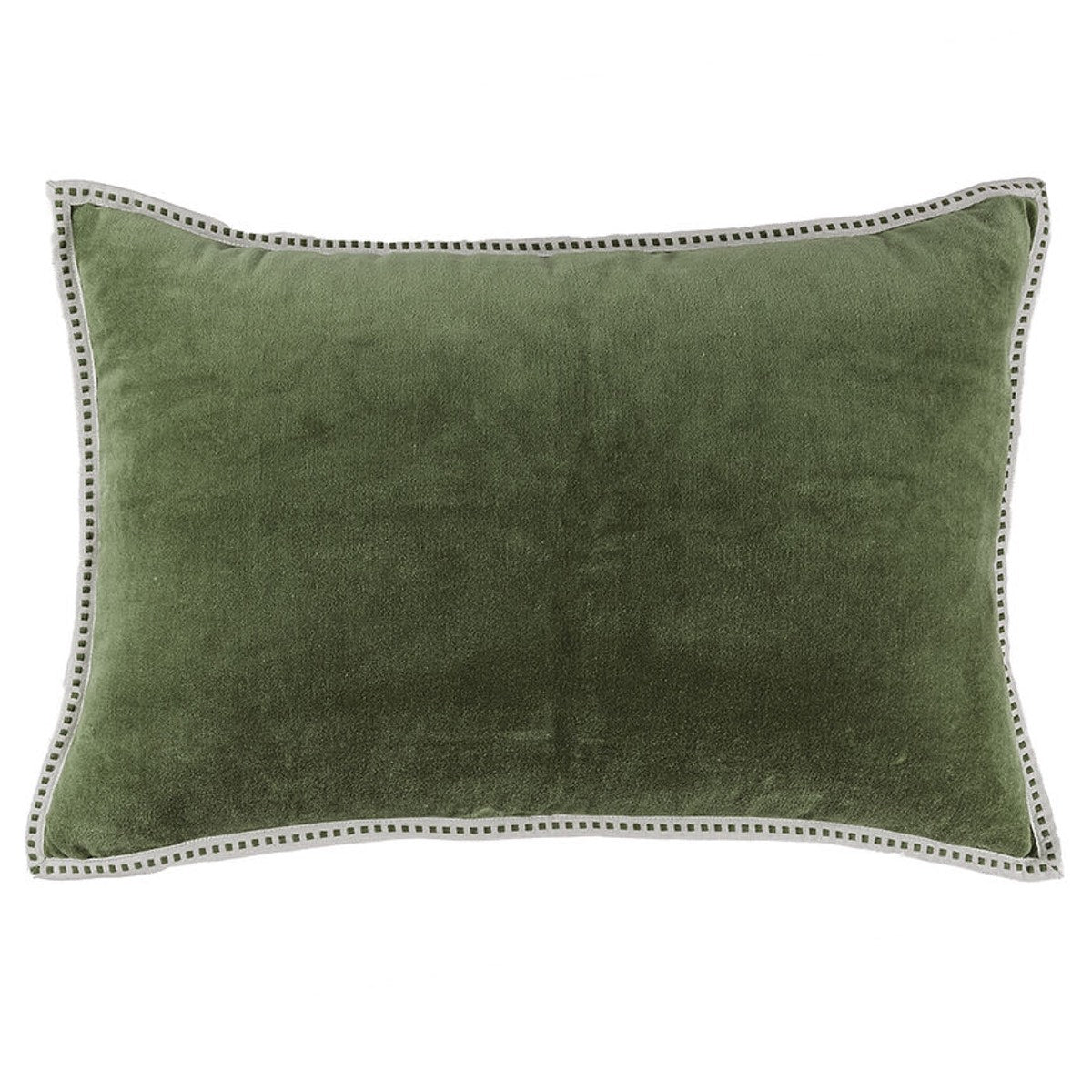 Housse de coussin velours de coton ERIN 60x40