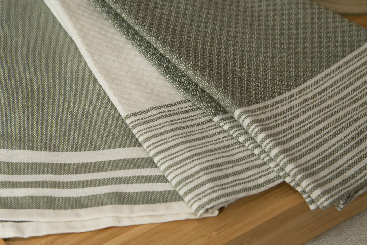 Tea towel (x3) cotton 45x70 MAHDIA