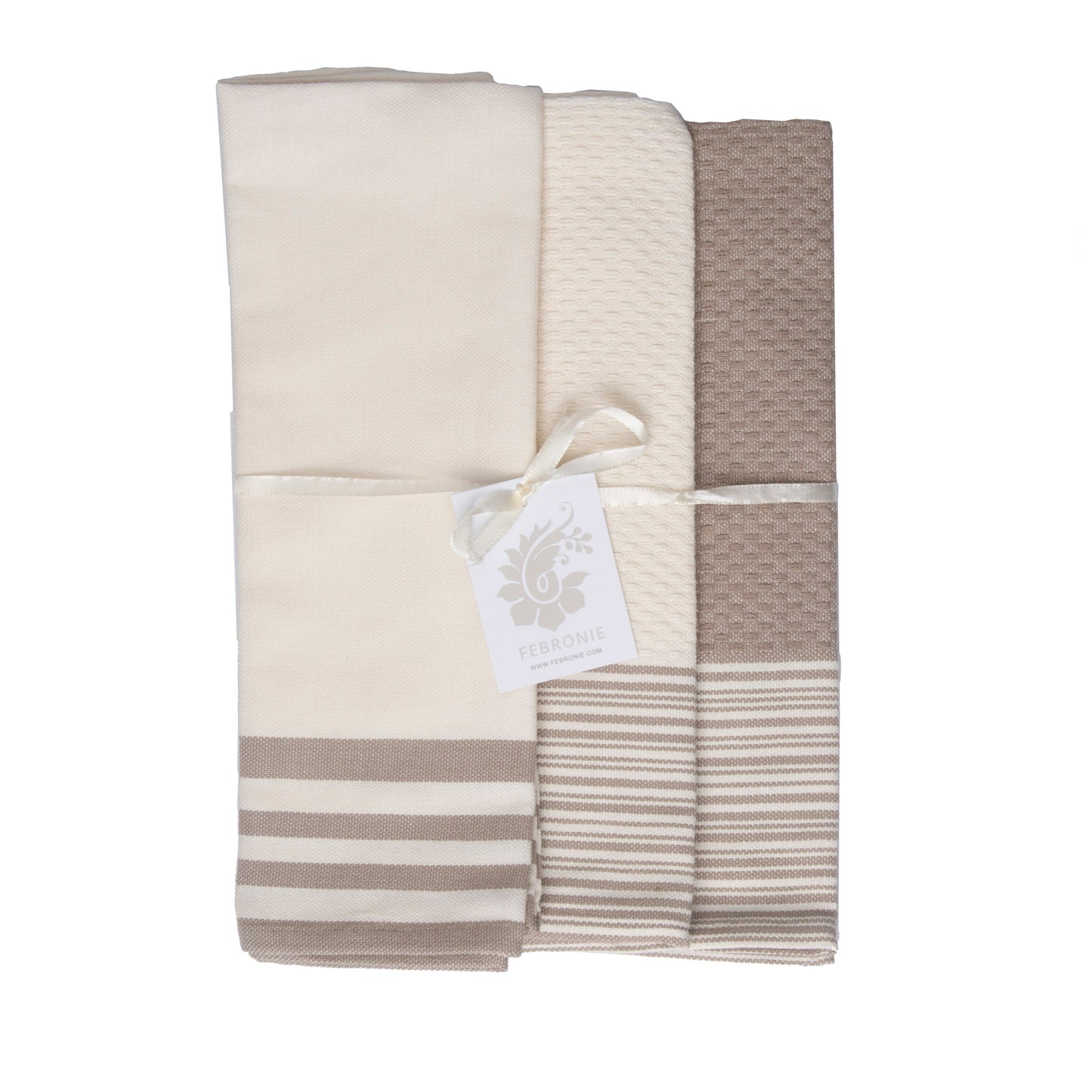 Torchon coton (x3) MAHDIA 45x70 - febronie.com
