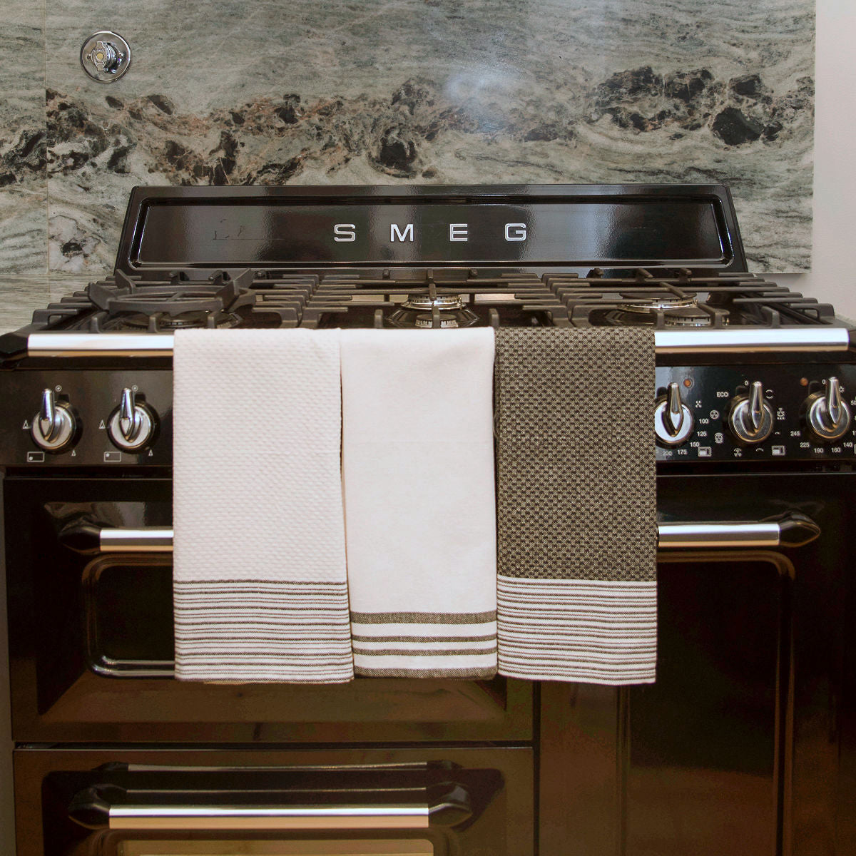 Tea towel (x3) cotton 45x70 MAHDIA