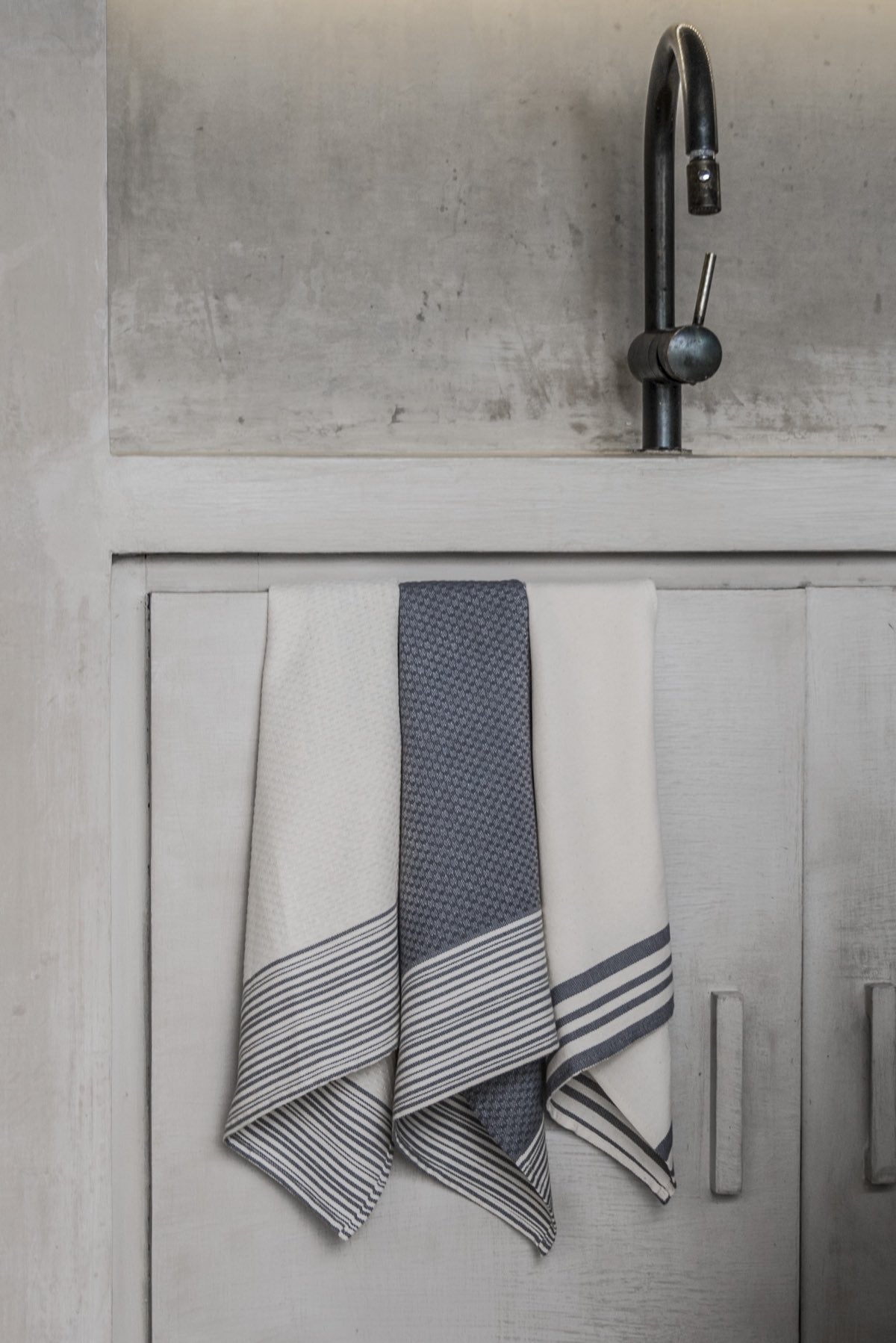 Tea towel (x3) cotton 45x70 MAHDIA