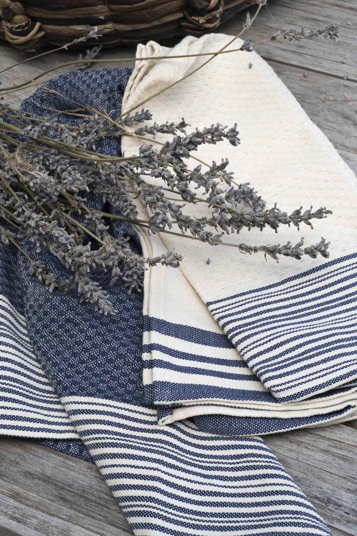 Tea towel (x3) cotton 45x70 MAHDIA