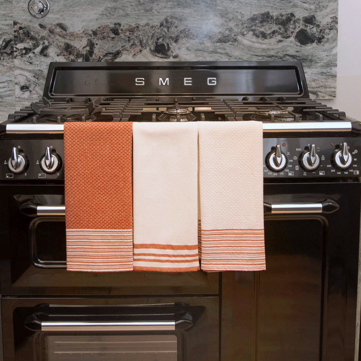 Tea towel (x3) cotton 45x70 MAHDIA