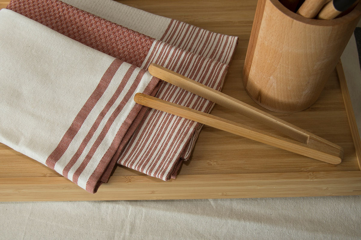 Tea towel (x3) cotton 45x70 MAHDIA