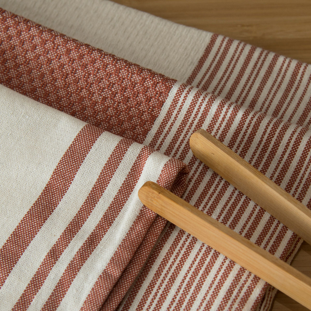 Tea towel (x3) cotton 45x70 MAHDIA
