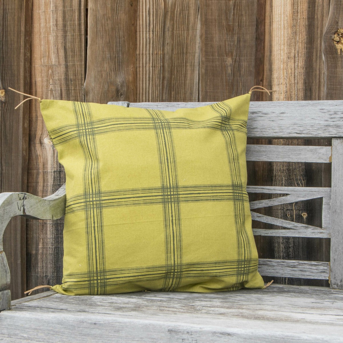 Lot de 2 housses de coussin coton 50x50 MADRAS