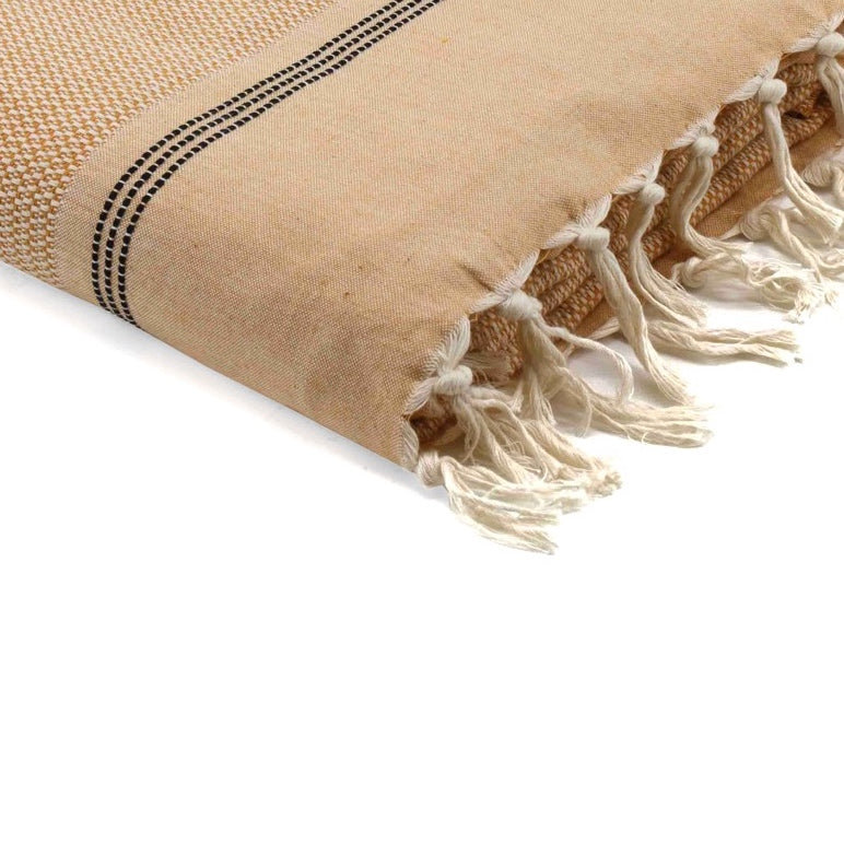 Plaid grand modèle coton HANA 160x250 cm