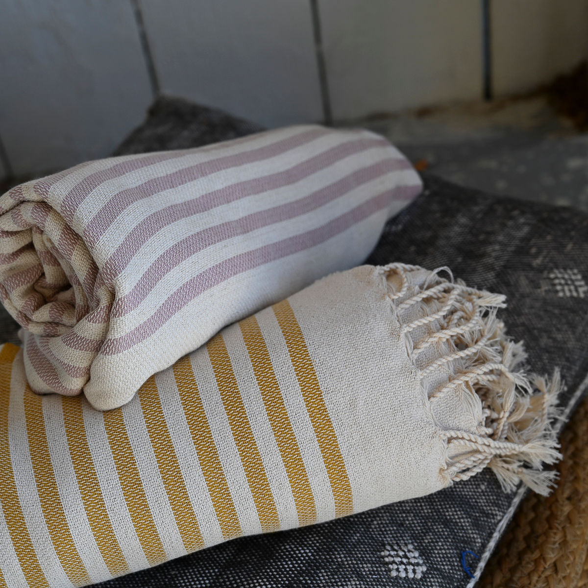 Fouta coton 100x200 HOSSEGOR