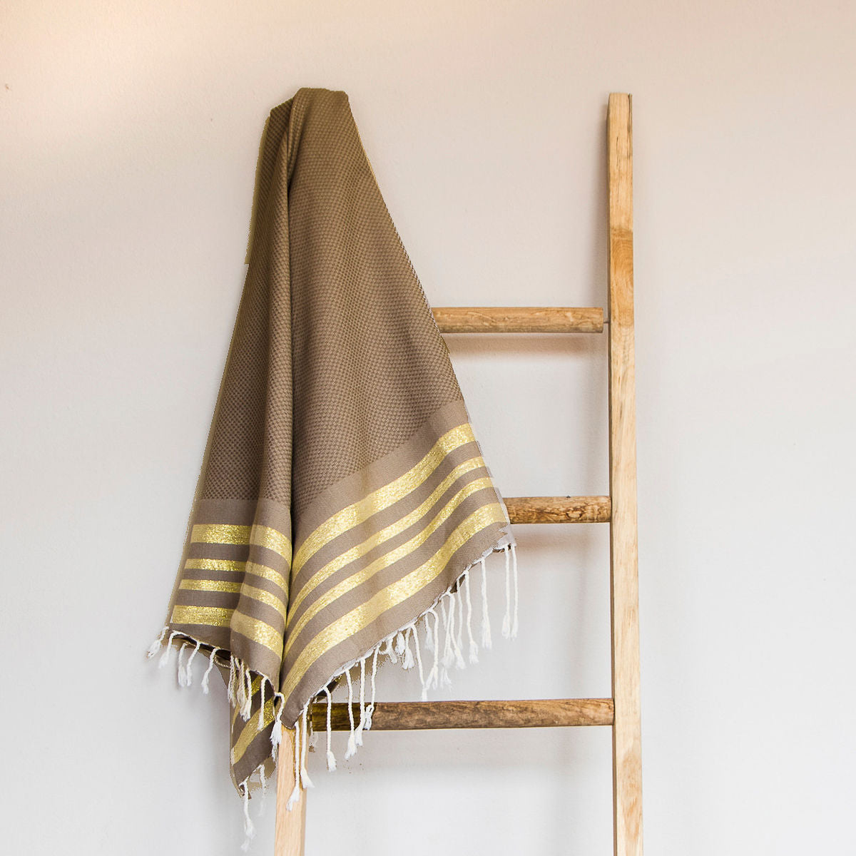 Fouta nid d'abeille coton 100x200 HAMPTONS