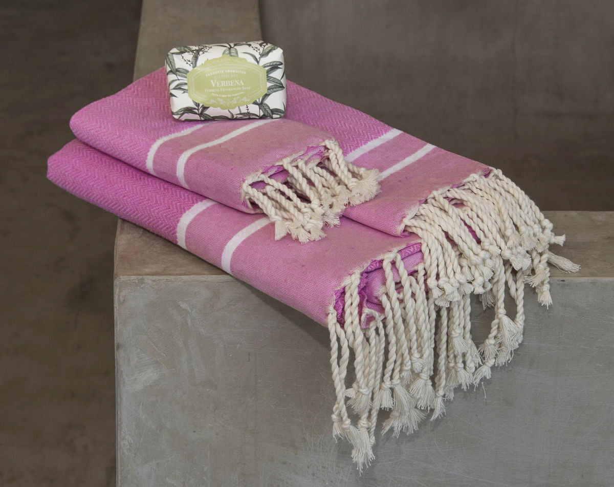 Foutas de bain (1+2) coton 100x200+2(50x80) STOCKHOLM