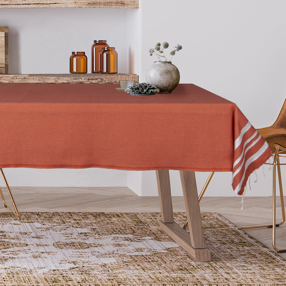 Nappe lurex coton HAMPTONS 150x250 - febronie.com
