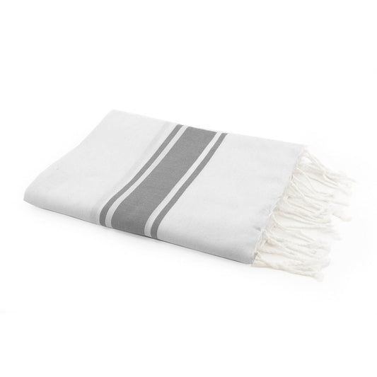 Fouta blanche coton 100x200 ST TROPEZ - febronie.com