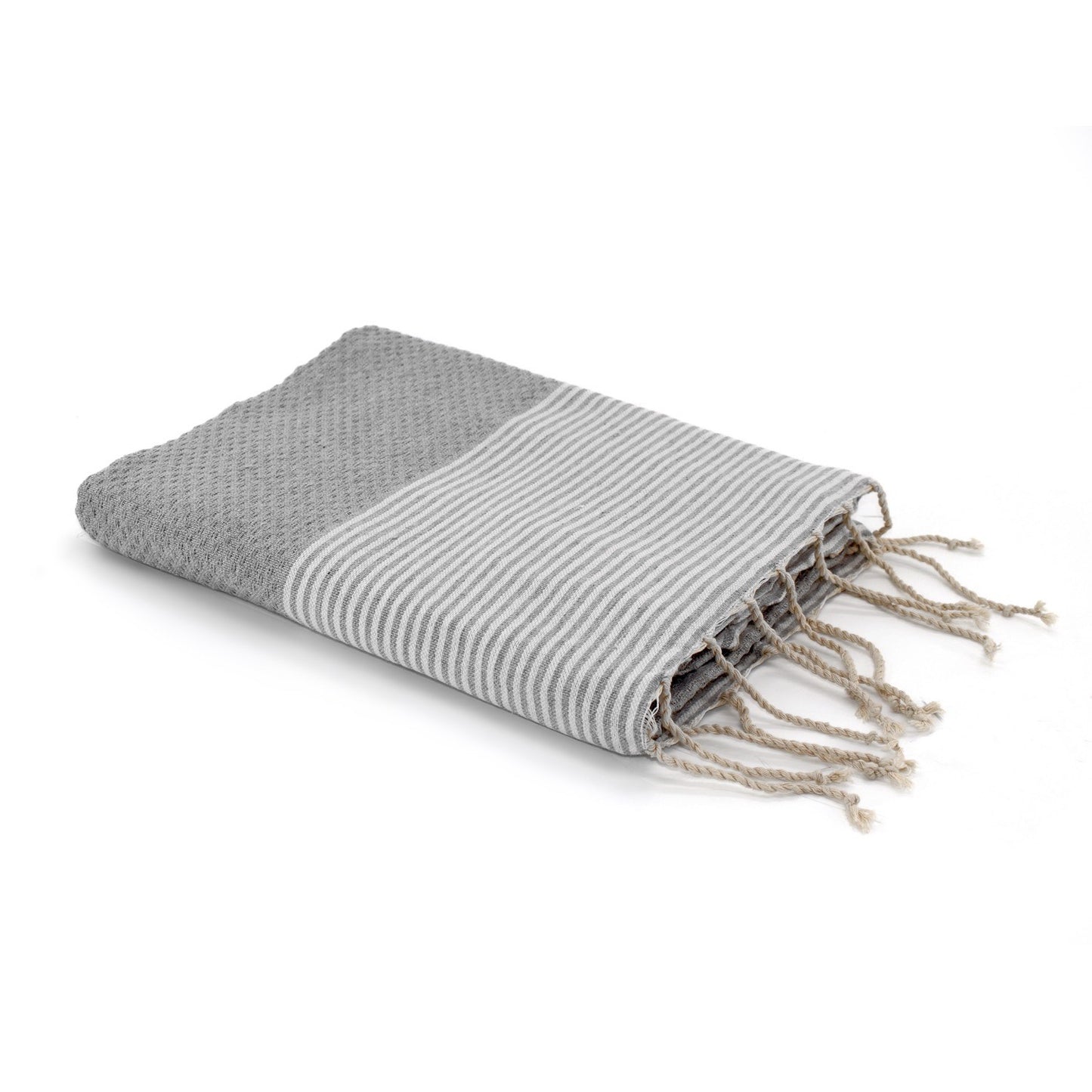 Fouta nid d'abeille coton IBIZA 100x200